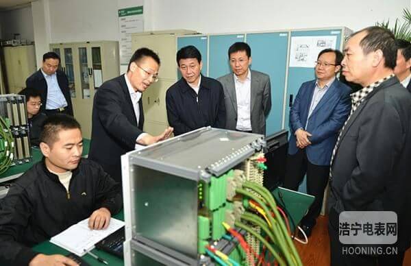 張國暉市長到許繼集團調研信息化工作