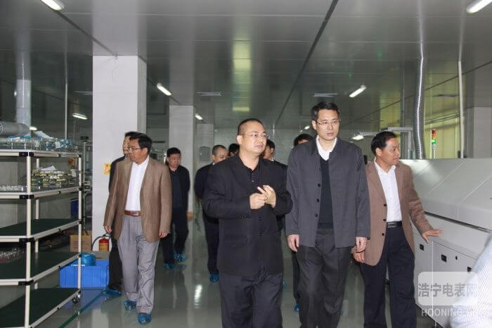 市委書記何忠友蒞臨我司指導工作