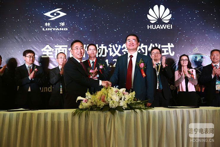 林洋與華為簽訂全面合作協議