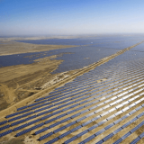 林洋能源董事長陸永華考察內蒙最大光伏電站項目