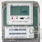 煙臺威思頓DDS1079單相電能上脈沖燈代表什么含義？