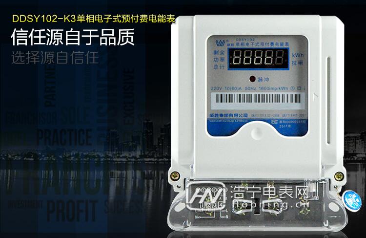 威勝電表預付費系統